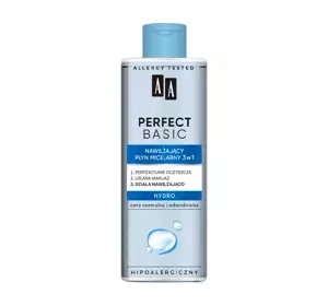 AA Perfect Basic nawilżający płyn micelarny 3w1 200 ml