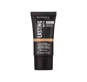 RIMMEL LASTING MATTE PODKŁAD W PŁYNIE MATUJĄCY 200 SOFT BEIGE 30ML