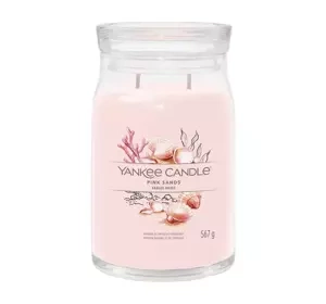 Yankee Candle Signature duża świeca zapachowa Pink Sands 567 g