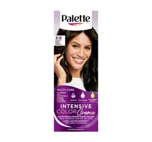 Palette Intensive Color Creme farba do włosów 3-0 Ciemny Brąz