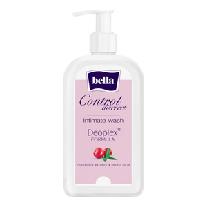 Bella Control Discreet Deoplex Formula płyn do higieny intymnej z ekstraktem z żurawiny 250 ml