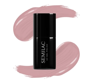 Semilac Naked Nails lakier hybrydowy 586 Dirty Rose Nude 7ml