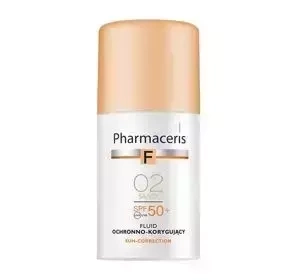 Pharmaceris F Sun Correction fluid ochronno-korygujący SPF50+ 02 Sand 30 ml