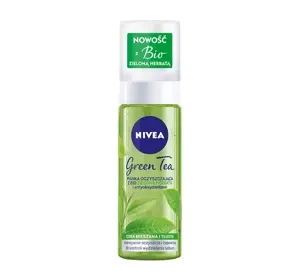 NIVEA Green Tea pianka oczyszczająca z bio zieloną herbatą 150 ml