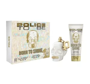 Police To Be Born To Shine for Woman woda perfumowana spray 40 ml + balsam do ciała 100 ml