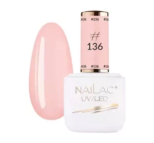 NaiLac lakier hybrydowy #136 7ml
