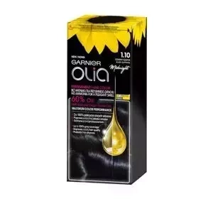 Garnier Olia trwała farba do włosów bez amoniaku 1.10 Czarny Szafir