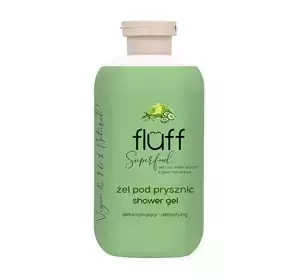 Fluff Superfood detoksykujący żel pod prysznic Ogórek i Zielona Herbata 500 ml