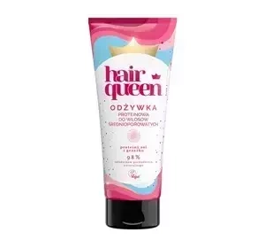 Hair Queen proteinowa odżywka do włosów średnioporowatych 200 ml