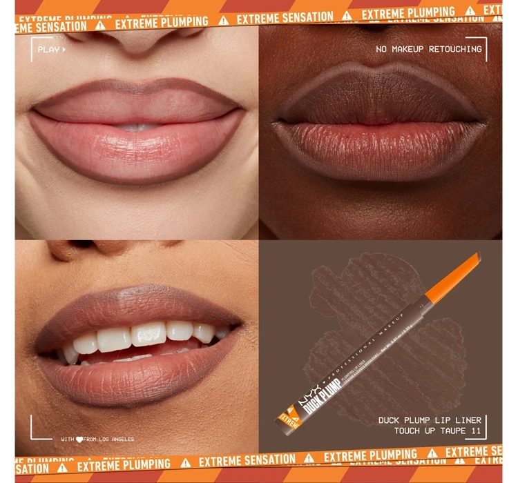 NYX Professional Makeup Duck Plump konturówka do ust 11 Touch Up Taupe 0,3 g