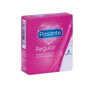 Pasante Regular prezerwatywy klasyczne 3 sztuki