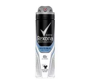 Rexona Men Invisible Ice Fresh antyperspirant w aerozolu dla mężczyzn 150ml