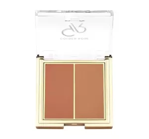 Golden Rose Iconic podwójny róż do policzków 03 Rosy Bronze 2 x 3 g