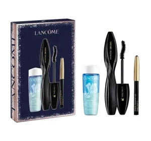 Lancôme Hypnôse zestaw prezentowy do makijażu oczu tusz do rzęs Hypnôse Drama 01 Excessive Black 8 ml + kredka do oczu Le Crayon Khol 01 Noir 0,7 g + płyn do demakijażu oczu Lancôme Bi-Facil 30 ml