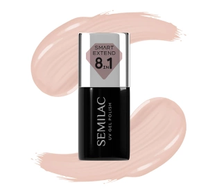 Semilac Smart Extend 8 in1 kolorowa baza hybrydowa 816 Pale Nude 7 ml
