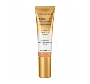 Max Factor Miracle Second Skin podkład 08 Medium Tan 30 ml