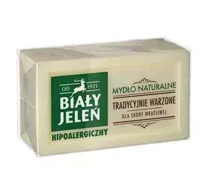 Biały Jeleń Hipoalergiczne naturalne mydło do skóry wrażliwej 150 g