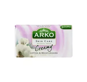 Arko Skin Care Cotton & Moisturizers mydło w kostce 90 g