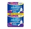 Always Platinum podpaski higieniczne ze skrzydełkami 3 Day&Night 12 sztuk