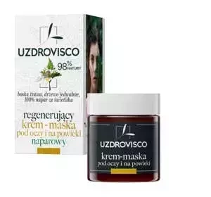 Uzdrovisco Świetlik regenerujący krem-maska pod oczy i na powieki Naparowy 25ml