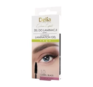 Delia Cosmetics Eyebrow Expert żel do laminacji brwi 1.0 Czerń 4 ml