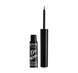 NYX Professional Makeup Epic Wear Metallic eyeliner w płynie 01 Black Metal 3,5 ml