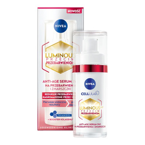 NIVEA Luminous630 Anti-Age serum na przebarwienia i zmarszczki 2w1 30 ml