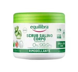 Equilibra modelujący peeling solny do ciała 600 g