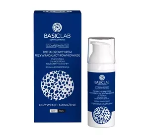 BasicLab Complementis trehalozowy krem do twarzy przywracający równowagę z 3% ksylitolem 50ml