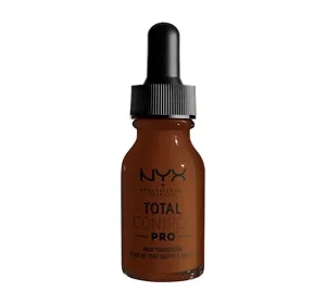 NYX Professional Makeup Total Control Pro Drop Foundation podkład do twarzy w płynie 25 Deep Ebony 13 ml