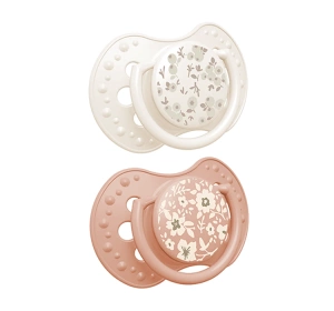 Lovi Blossom smoczek silikonowy dynamiczny od 18 miesiąca Ivory 2 sztuki