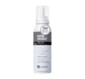 Milk Shake Colour Whipped Cream odżywcza pianka koloryzująca do włosów Intense Grey 100ml