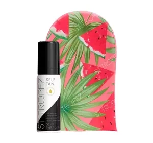 ST. TROPEZ SELF TAN PIANKA SAMOOPALAJĄCA DO CIAŁA + VELVET LUXE RĘKAWICA DO APLIKACJI SAMOOPALACZA