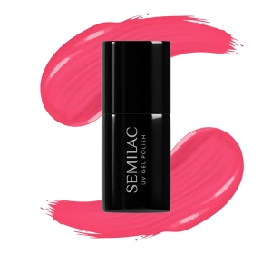 Semilac Tropical Drinks lakier hybrydowy 043 Electric Pink 7 ml