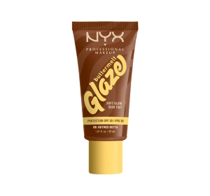 NYX Professional Makeup Buttermelt Glaze podkład w kremie SPF30 08 Nutmeg Butta 30 ml