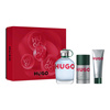 Hugo Boss Hugo Man woda toaletowa spray 125 ml + dezodorant sztyft 75 ml + żel pod prysznic 50 ml