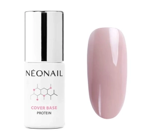Neonail Cover Base Protein baza pod lakier hybrydowy 12390 Soft Nude 7,2 ml