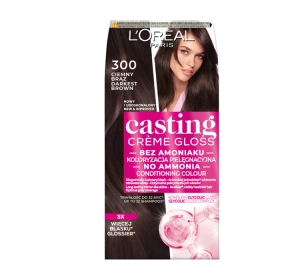 L'Oréal Paris Casting Creme Gloss farba do włosów 300 Ciemny brąz
