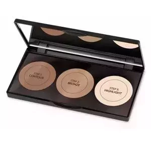 Golden Rose Contour Powder paleta do konturowania 3 x 3,5 g