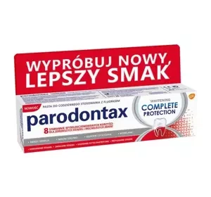 PARODONTAX COMPLETE PROTECTION WHITENING PASTA DO ZĘBÓW WYBIELAJĄCA 75 ML