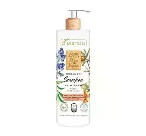 Bielenda 100% Pure Vegan wegański szampon do włosów farbowanych 400 g