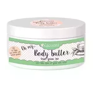 Nacomi naturalne masło Shea do ciała Herbata 100 ml