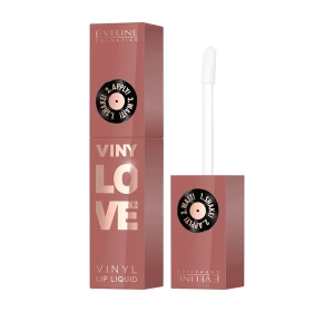 Eveline Cosmetics Vinylove długotrwała pomadka w płynie z winylowym wykończeniem 04 Peachy 4 ml