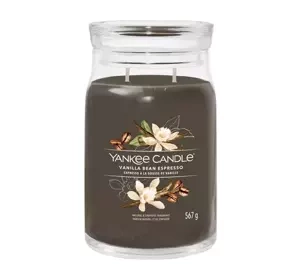 Yankee Candle Signature duża świeca zapachowa Vanilla Bean Espresso 567 g