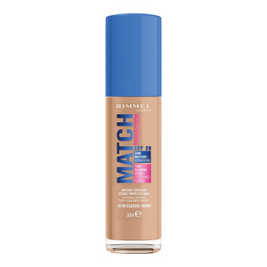 Rimmel Match Perfection wygładzający podkład do twarzy z filtrem SPF20 101N Classic Ivory 30 ml