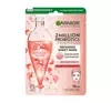 Garnier regenerująca maska do twarzy na tkaninie z probiotykami 22 g