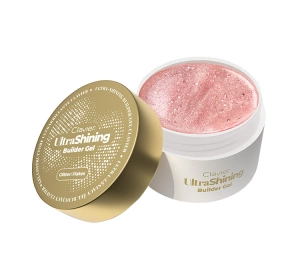 Clavier UltraShining Builder Gel, Glitter & Flakes ultra-lśniący żel budujący do paznokci 03 Your Bestie 30 g