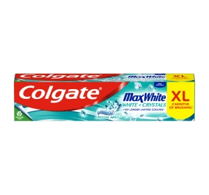 Colgate Max White White Crystals pasta do zębów XL 125 ml