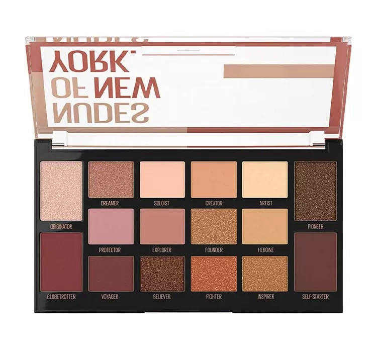 Maybelline Nudes of New York paleta cieni do powiek 010 18g