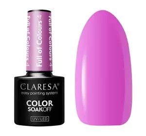 Claresa hybrydowy lakier do paznokci Full Of Colours 4 5 g